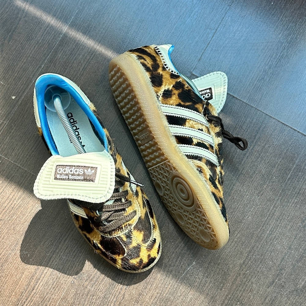 Adidas x Wales Bonner Pony Leo Samba Sneakers